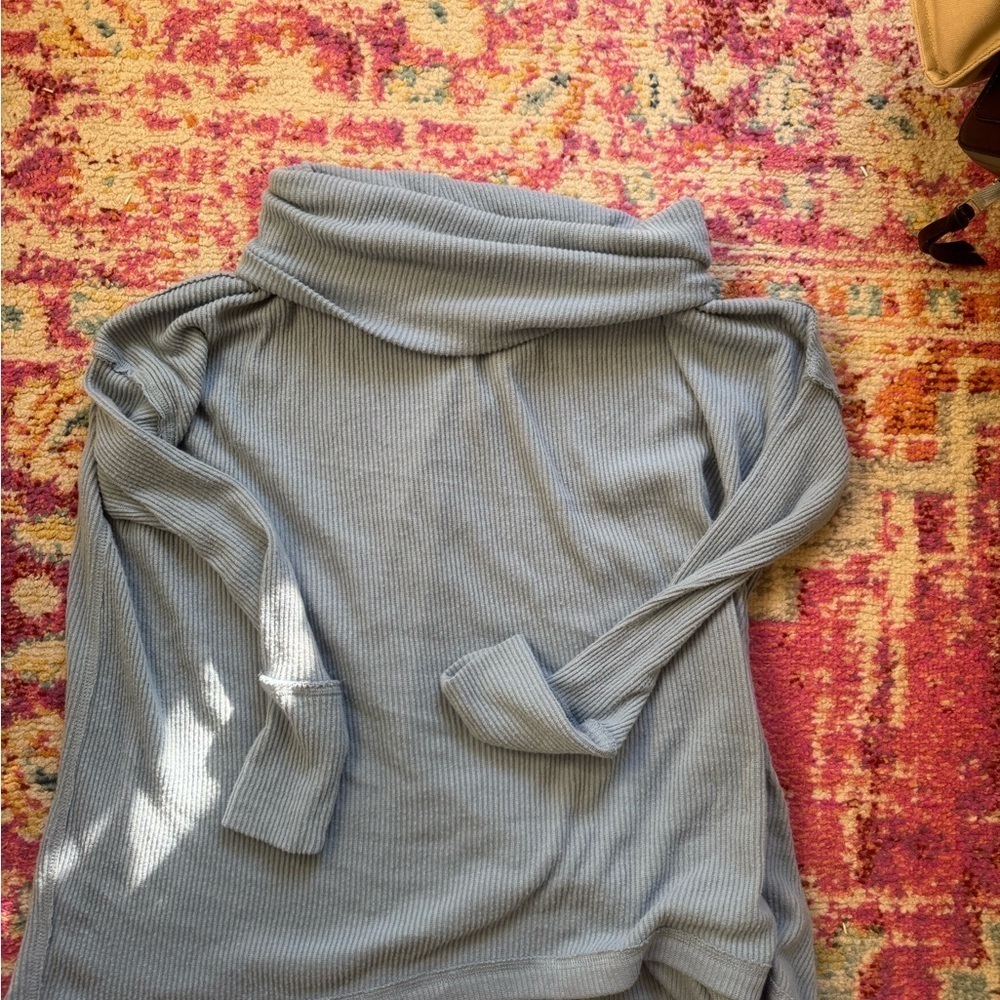we the free cowl neck sweater